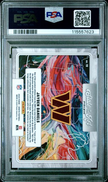 2024 Panini Zenith STATE OF THE ART RC Jayden Daniels BLUE /25