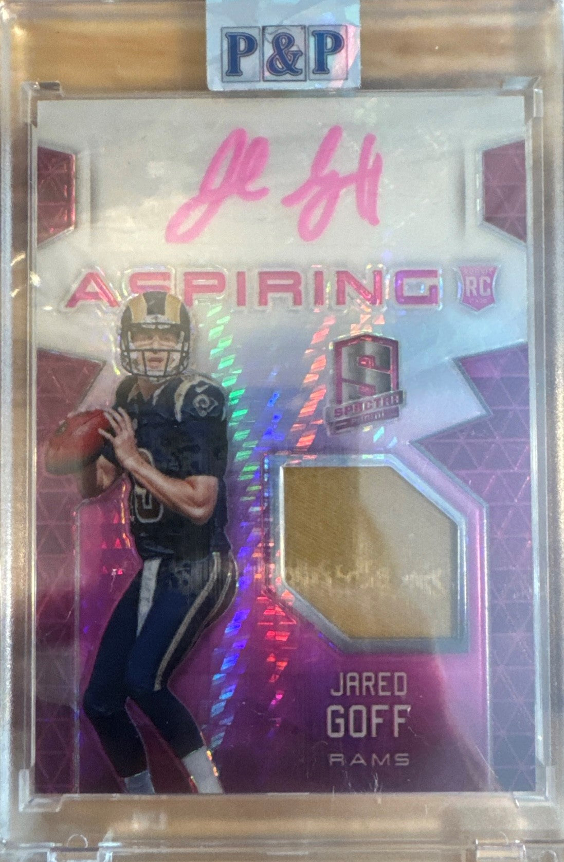 Jared Goff RPA SPECTRA # 09/10