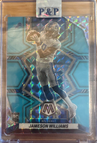 Jameson Williams RC PRIZM # 09/15