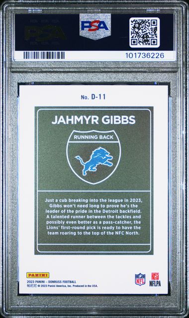 Jahmyr Gibbs DOWNTOWN PSA 9